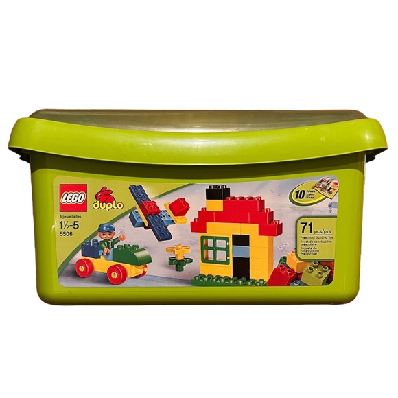 NEW Lego duplo 71 pcs starter set in reusable bin Building set 5506 - Picture 1 of 4
